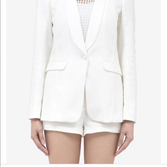 rag and bone white blazer